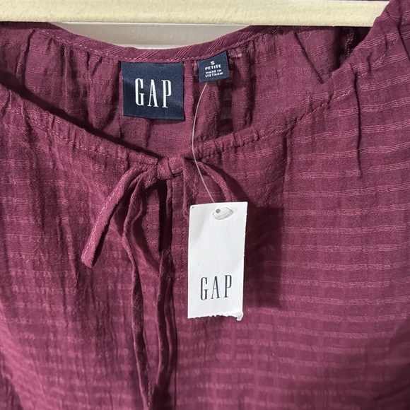 Gap Tie Front Peplum Top - Picture 7 of 9